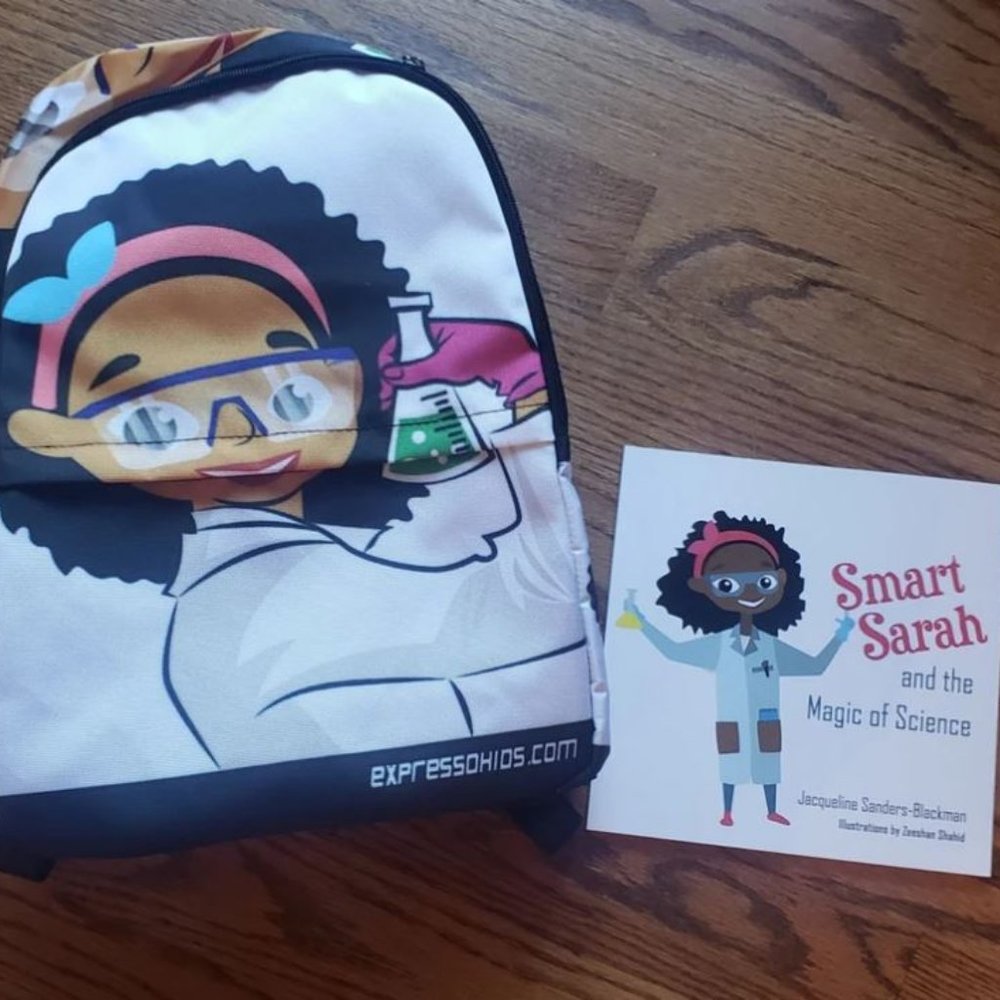 A Book and Matching Backpack Set
